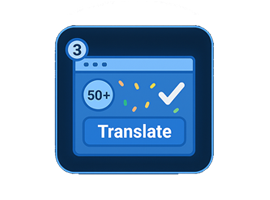 Step 3 - Translate and review